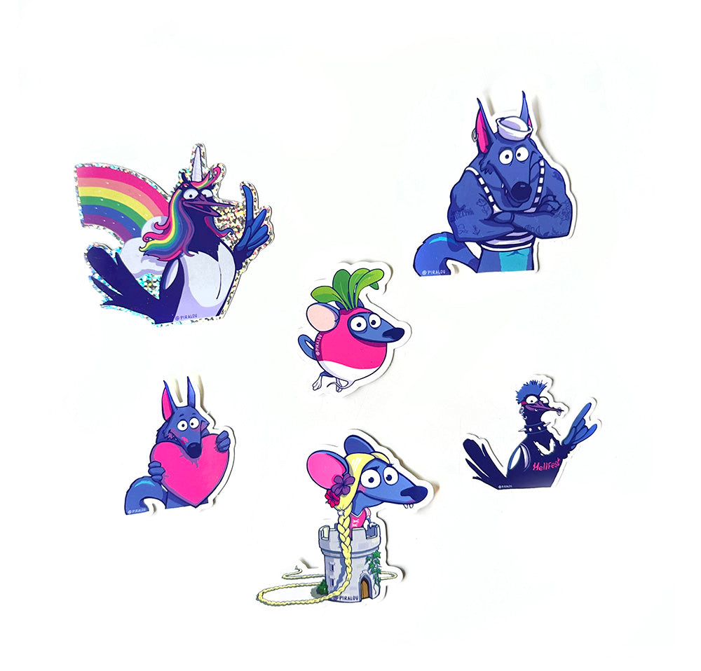 Stickers Pack Series 01